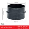For Webasto Heater,75mm Duct Joiner Connector Pipe For Eberspacher 221000010006