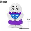 Конструктор Undertale Скелет Чара Фриск Санс Папирус Монстр Кукла ABS Магические DIY Блоки Игрушки Рождественские Подарки на День Рождения