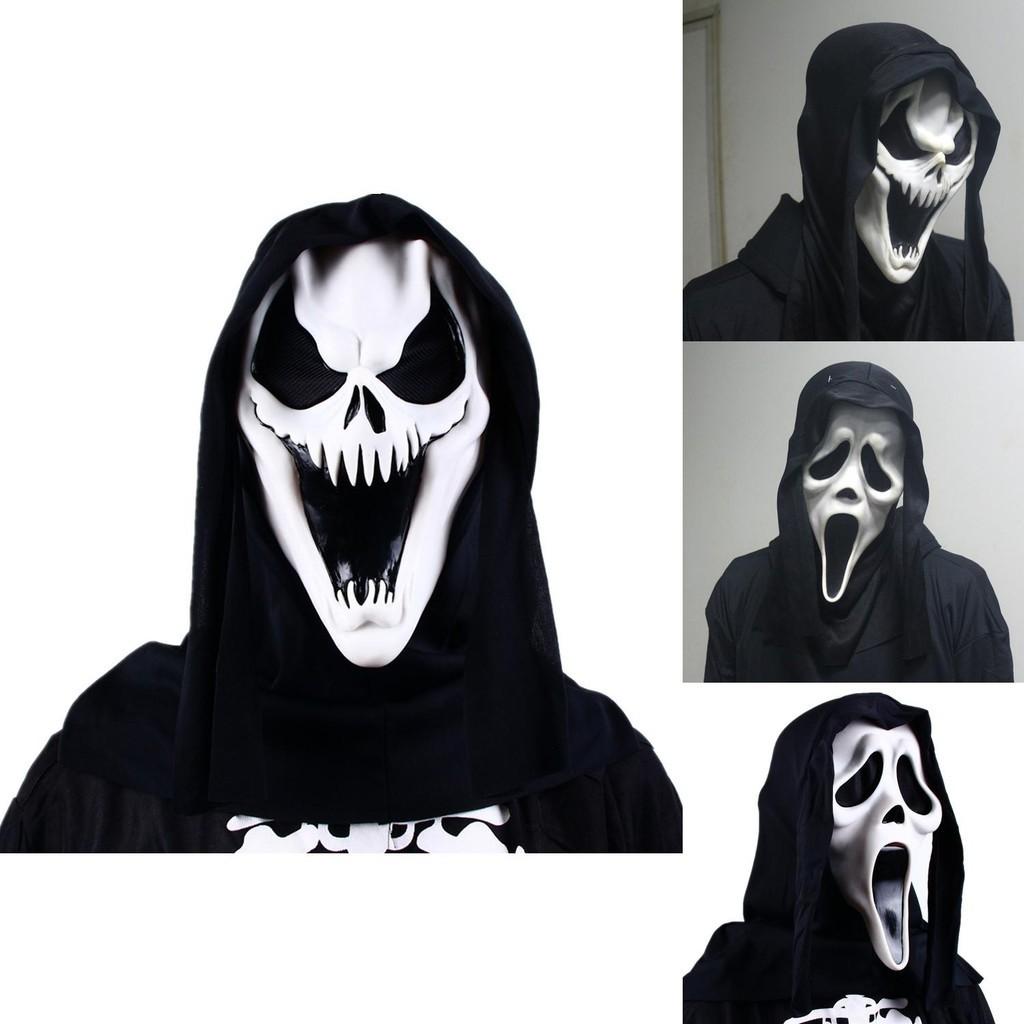 Scare Your Friends With Our Adult Scream Suit Mask Ghost Face Cosplay Costume Perfect For Halloween!