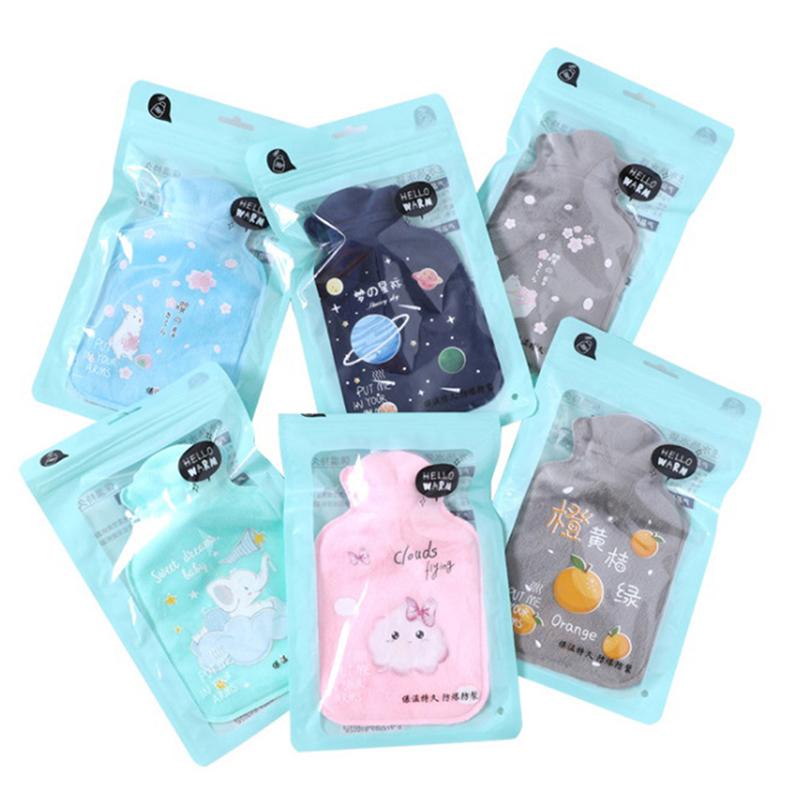 Грелка Резиновая сумка Милый мультяшный Теплый Расслабляющий Безопасный Тепло Холодный Большой