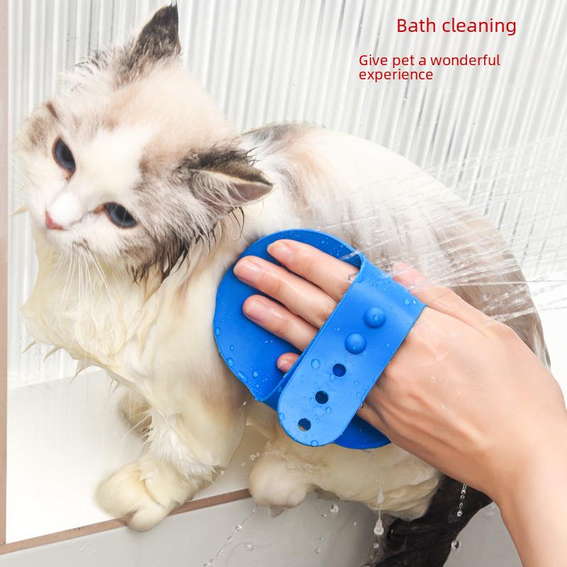 Щетка для купания и массажа Eisenwell Pet Bath & Massage Brush для кошек и собак