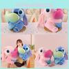 Stitch Plush Toy Heart Shape Soft Cartoon Animal Gift For Kids And Girls