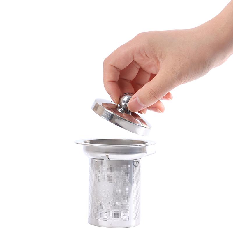 Многоразовое ситечко для чая из нержавеющей стали, сетчатая корзина для заварки, свободный заварочный чайник для листьев чая