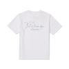 [Snowpeak] Askin Women's Lettering Short-Sleeve T-Shirt White (S25MWFTS85)