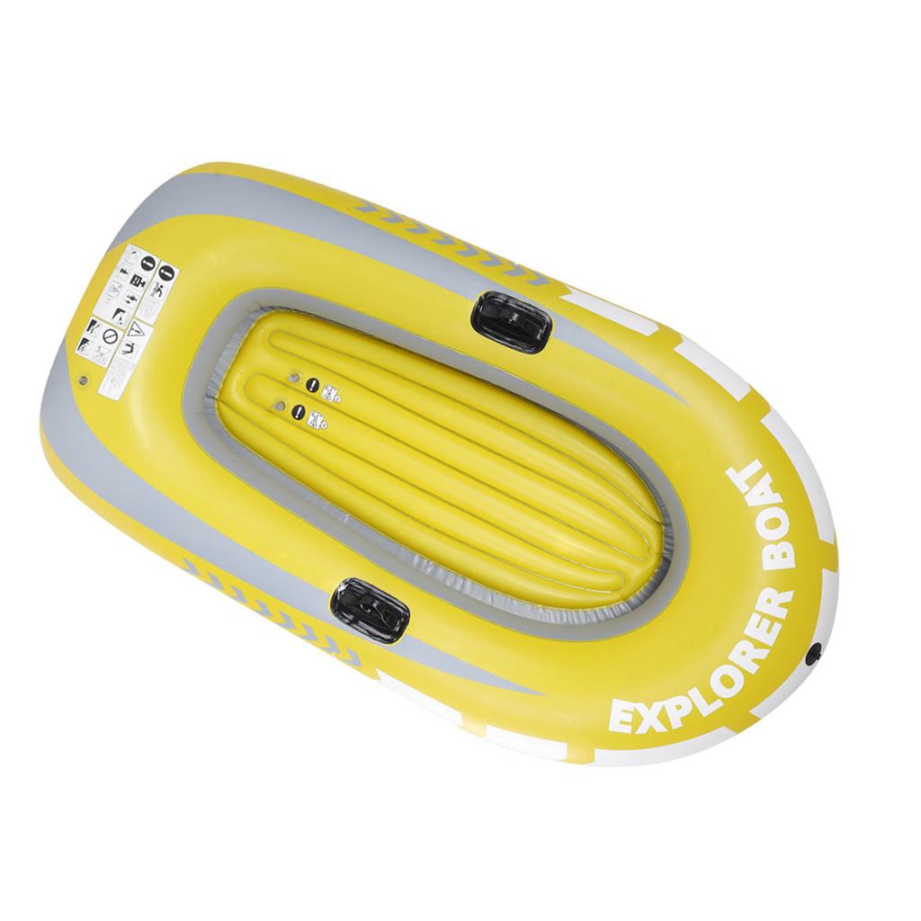 PVC Inflatable Kayak Canoe 2 Person Rowing Air Boat Fishing Drifting Diving