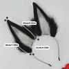 Animal Ears Headdress Soft Plush Hair Accessory Headwear For Cosplay Costume Party And Anime Theme Event