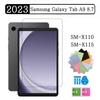 Закаленное стекло для Samsung Galaxy Tab A9 8,7 2023 SM-X110 SM-X115 X110 X115 X117 Защитная пленка с полным покрытием для экрана планшета