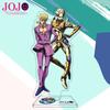Jojos Bizarre Adventure Stand Model Plate Stone Ocean Series Jolyne Cujoh Weather Report Figure Acrylic Stands Holder Desk