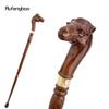 Camel Brown Wooden Fashion Walking Stick Decorative Vampire Cospaly Party Wood Walking Cane Halloween Mace Wand Crosier 94cm