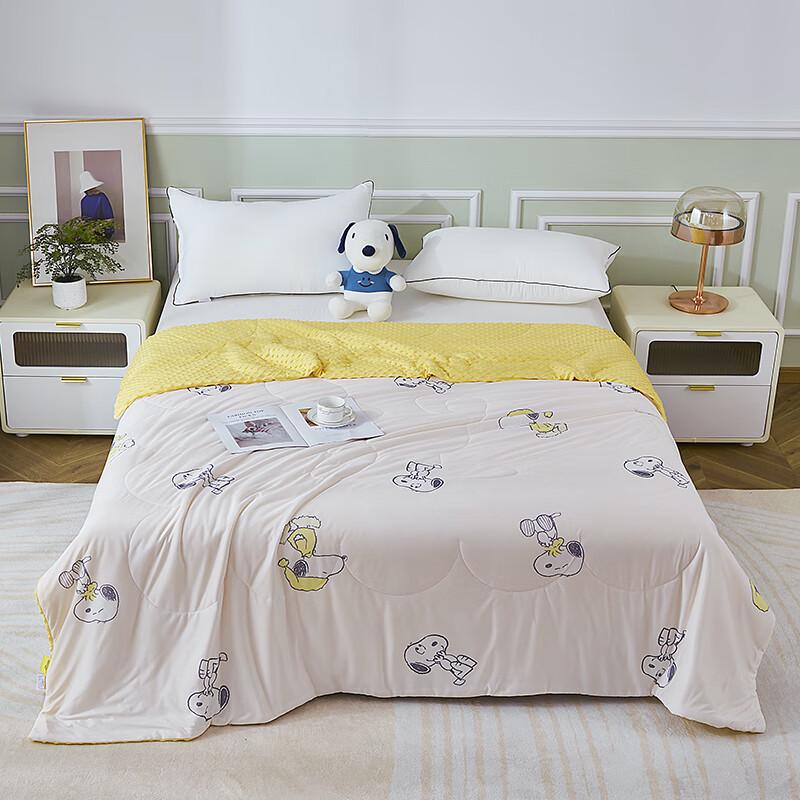 SNOOPY Вязаное всесезонное одеяло