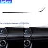 Для Chevrolet Camaro 2016 2017 2018 Наклейки на панель приборов, полоса для второго пилота, углеродное волокно, аксессуары для интерьера автомобиля