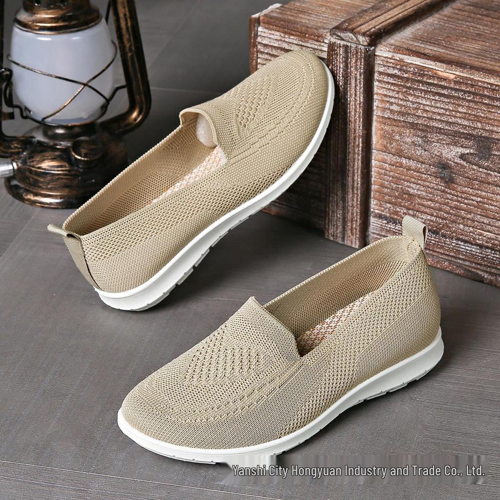 Plus Casual Size Womens Slipon Shoes Springsummer Old Beijing Style