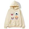 Mini Hollow Knight Silksong Cartoon Print Hoodies Hot Game Game Fan Pullovers Women Men Long Sleeve Autumn Winter Hoody