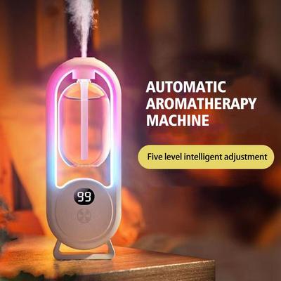 Автоматический аромадиффузор, USB-питание, диффузор эфирных масел с распылением и подсветкой, ароматизатор для дома, для гостиной, спальни