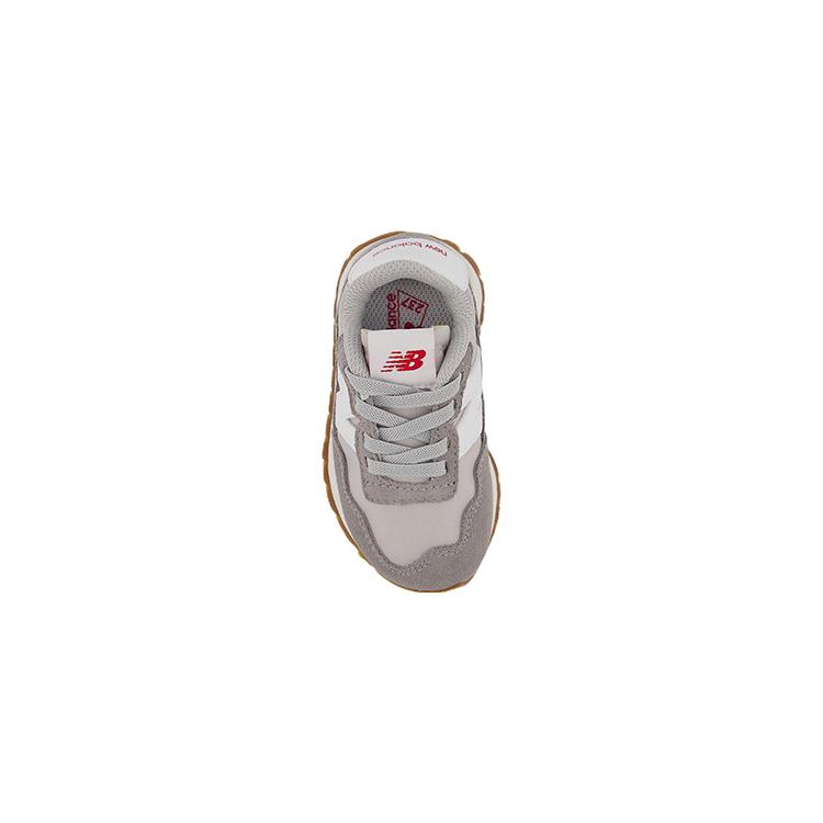 New Balance NB 237 Abrasion Resistant Low top Toddler Shoes Gray Infant And Toddler IH237PE