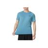 Under Armour Удобная дышащая футболка с коротким рукавом реглан для мужчин, светло-голубая 1383700-400