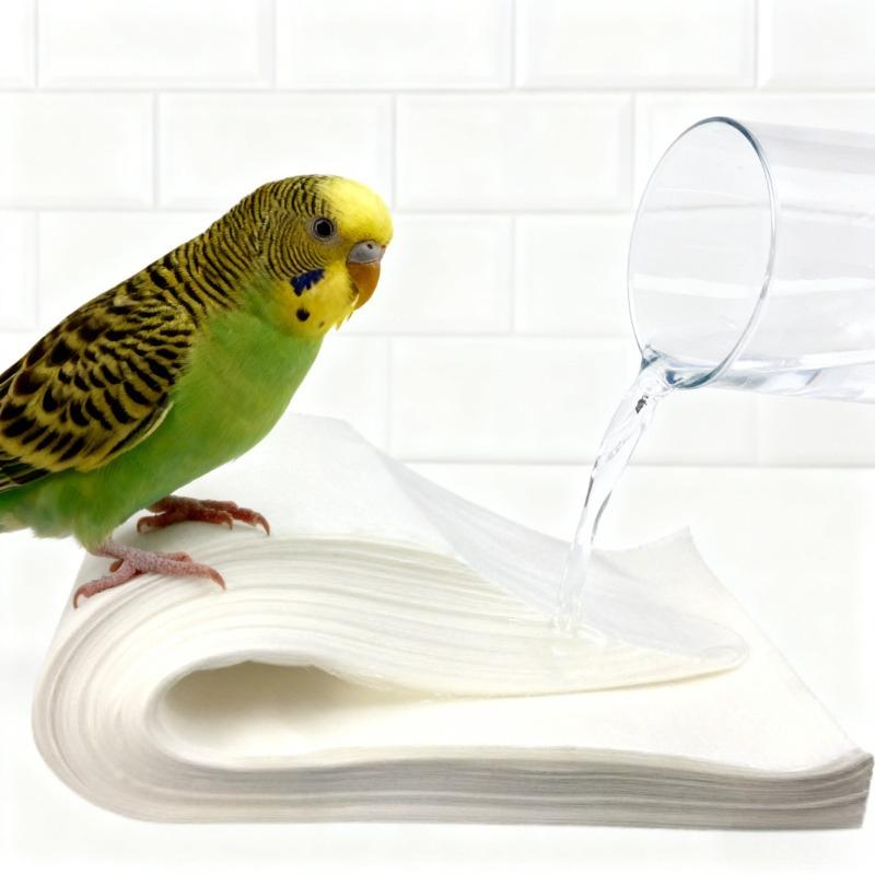Disposable Bird Cage Liner Paper Absorbent Parrot Tray Pad Thickened Manakin Budgie Cockatiel Cage Bottom Mat Pet Hygienic Clean