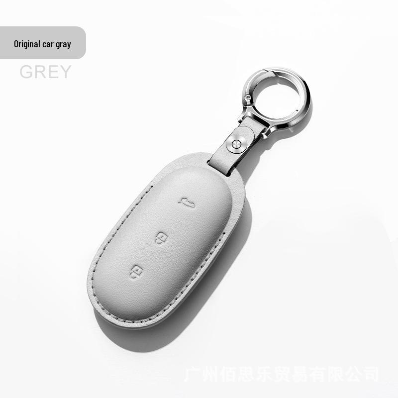 Защитный чехол для ключа из замши для Ideal L9 L8 L7 - Держатель для брелока автомобиля в оригинальном стиле
