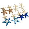 Raffia Grass Starfish Earrings Personality Star Dangle Earrings Starfish Ear Pendant  Daily