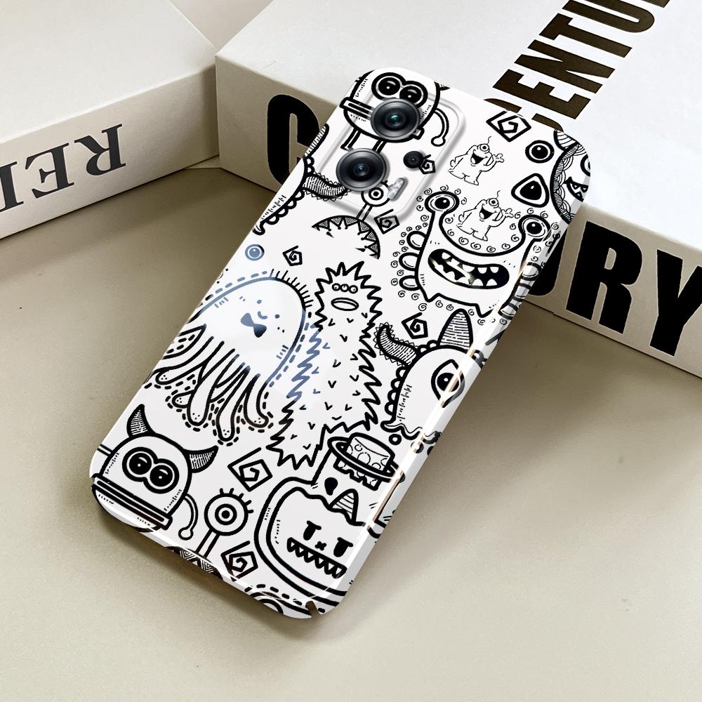 All-inclusive Film Phone Case Cartoon Fashion Design Hard Shell Full Cover Camera Protection Case for iPhone Samsung Xiaomi Poco Redmi