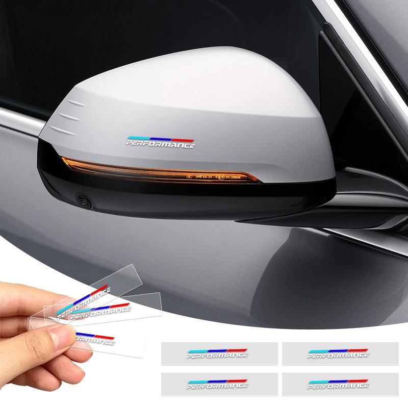 Fashion NEW Performance Car Emblem Decorative Stickers Decorative Sticker For BMW M X3 X5 E46 E90 E60 F10 F30 Auto Accessories