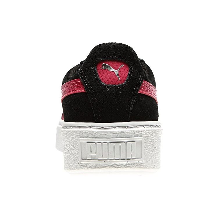 Puma Замшевые кроссовки на платформе Suede Platform Jr Snake - Black Love Potion Детские кроссовки 363906-01