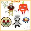 Pizza Tower Plush Toy Soft Stuffed Cartoon Doll Interesting Game Characters Plushie Birthday Gift for Baby Kids