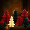 Большое елочное украшение 3D сотовый шар складная бумажная елка Navidad украшения настольный подвесной рождественский декор