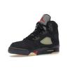 Женские кроссовки Air Jordan 5 Retro GORE-TEX Off-Noir Черный огненно-красный муслин DR0092-001