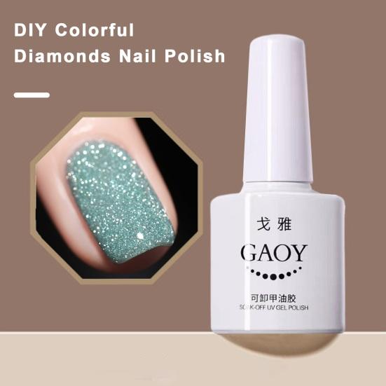 7,3 мл светоотражающий мигающий лак для ногтей красочный блестящий гель для ногтей легкое нанесение DIY дизайн ногтей женский лак для ногтей