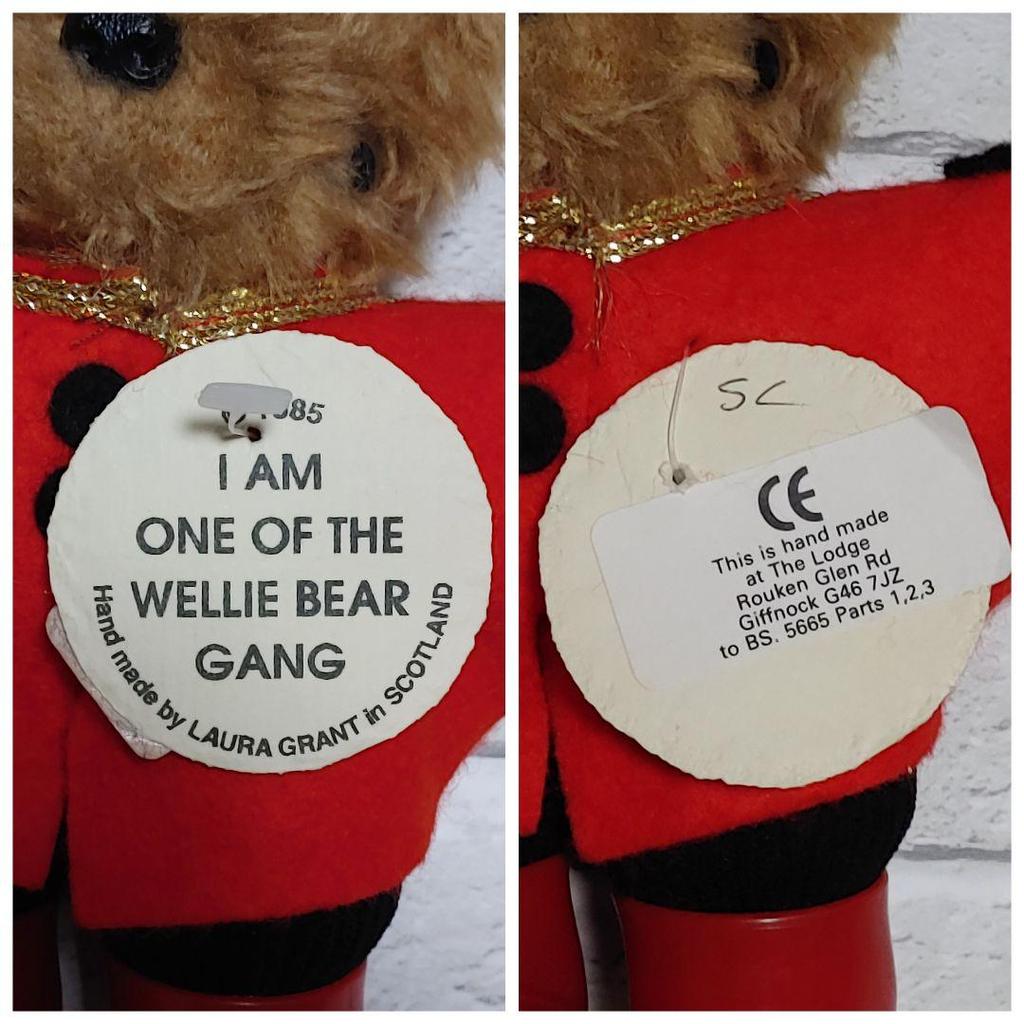 [Б/У] Ретро плюшевый мишка