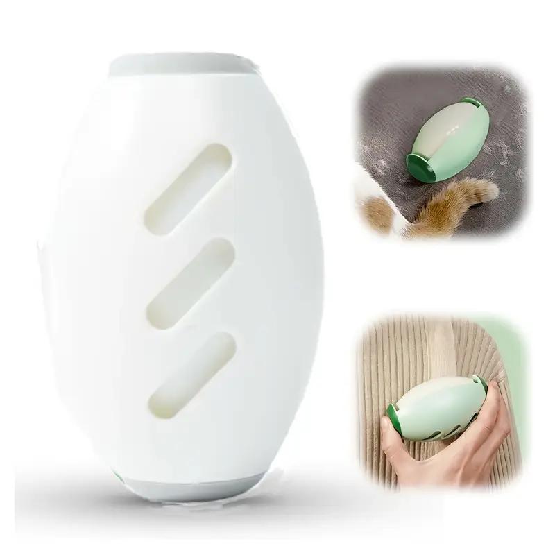 Высококачественный ручной валик для уборки пыли — многоразовый и моющийся инструмент для удаления шерсти домашних животных с сильным вибрирующим эффектом, прочной пластиковой ручкой, не требующий батареек