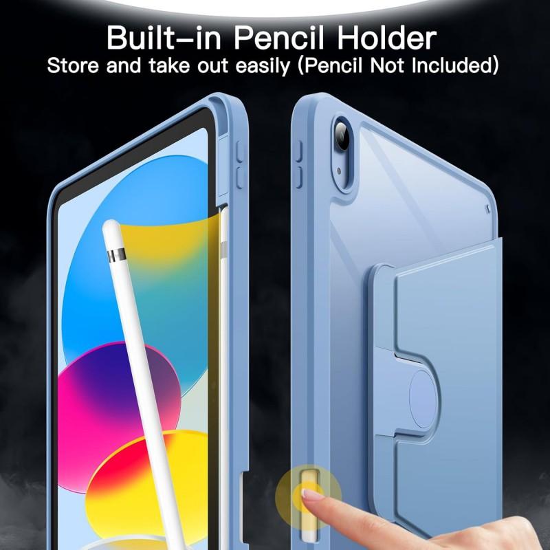 Rotating Flip Cover Case IPad 10th Gen A16 Air 4 5 10.9 Inch 7 8 9 10.2 With Stand Shockproof Sleep Wake