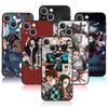 Official Case For iPhone 14 X 12 7 XS 13 Pro Max 8 Plus XR 11 5 6S SE2022 SE2 6 Mini SE Demon Slayer Kimetsu No Yaiba