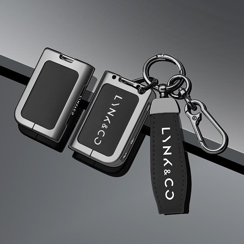Чехол для ключей Lynk & Co 900: Ультра надежная металлическая пряжка-сумка для автомобиля для модели Nine Hundred