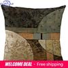 Pillow Cover Xcm Retro Geometric Decoration Design Living Room Abstract Pattern Printing Sofa Cushion Cover Creative