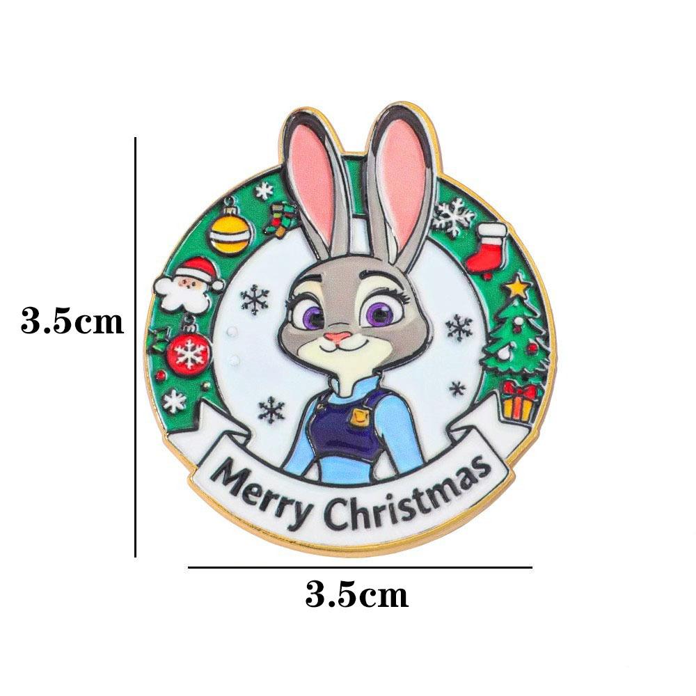 28 Штук Crazy Зверополис Металлическая Значок Ник Лис Джуди Кролик Сплав Эмаль Брошь Горячая Распродажа