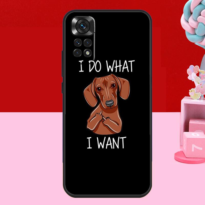 Dachshund Teckel Dackel Dog Case For Xiaomi Redmi Note 14 13 12 10 11 15 Pro Plus Redmi 15 C 10C 12C 13C 14C Soft Cover