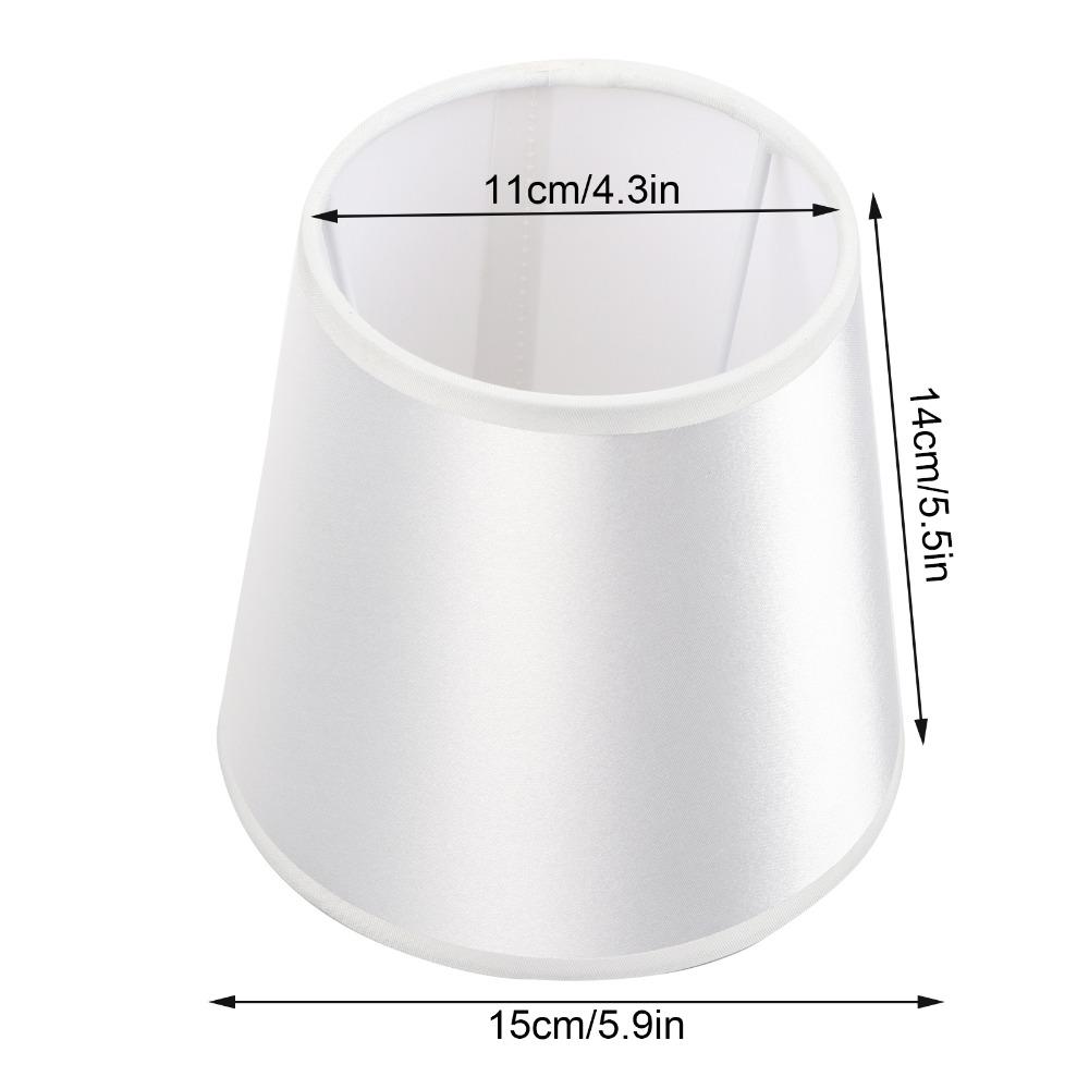 6PCS Clip On Fabric Lamp Shade Fabric Light Fixture Decorative Pendant Lamp Shade  Home Decoration