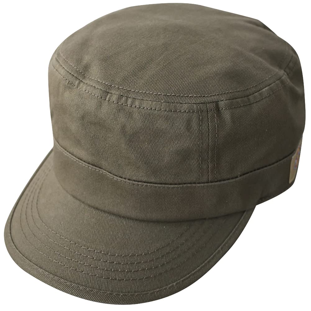 Dickies Basic Work Cap, Unisex, Men's and Women's (JP, Alphabet, One Size, Khaki (Short Brim))