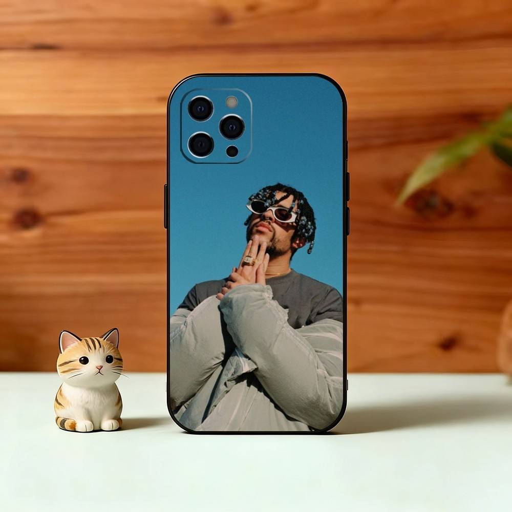 Чехол для телефона 'Плохие B-B V-Vibes' для iPhone 17,16,15,14,13,12,11 Plus,Pro Max,XS,Мягкий силиконовый черный чехол