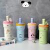 Cartoon Insulated Cup 600ml Water Mug Cute Vacuum Cup