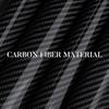 Carbon Fiber Steering Wheel Cover, Snap On Car Steering Wheel Cover Set Accessories 3Pcs Wrap Grip Non Slip Protector Universal Glossy Black