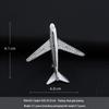 Unisex Luxury Zirconia Airplane Brooch Lapel Pin