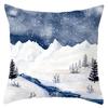 Christmas Snow Scene Series Pillowcases Home Sofa Pillowcase Car Cushion Covers Home Use