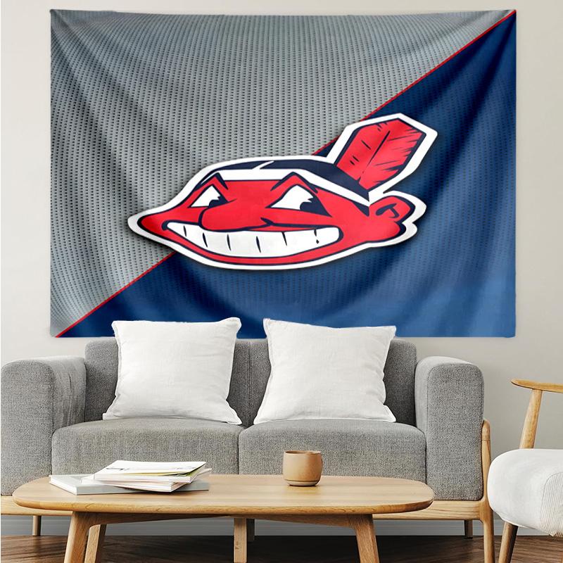 Indians football Quick-Dry Tapestry Hanging for Bedroom,Livingroom, Playroom,Decor Art Room Wall Tapestry Holiday and Birthday Gifts