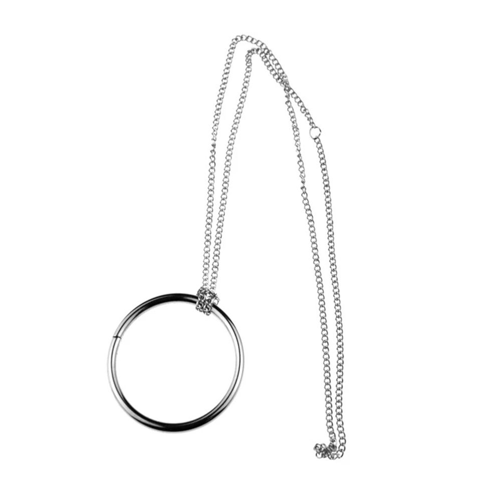 Toys Magic Props For Children Kids Toy Magic Ring Chain Magic Ring Magic Tricks Metal Knot Ring
