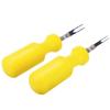 Экстрактор Инструмент для снятия автомобильных клемм Ремонт Штифт для рассоединения Желтый