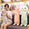 Cute Rabbit Throw Pillow Long Plush Toy Doll Sleeping Doll Soothing Girl Cute Doll Birthday Gift