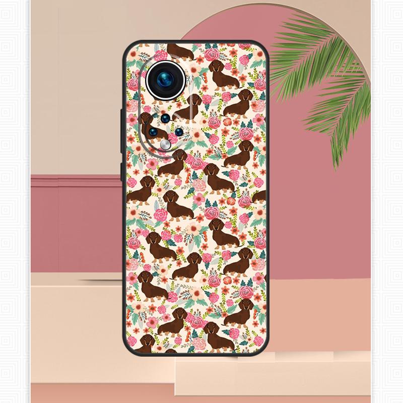 Dachshund Dog Case For Honor Magic 5 6 7 8 Pro Honor X9c X9b X9a X8b X8a X8c 50 70 90 400 200 Lite Cover
